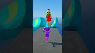 blue spiderman epic jump fail