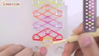 Ravensburger So Styly: Lovely Loom - Tęczowa bransoletka