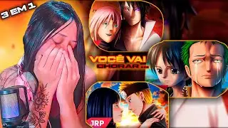 JRP - SAUDADE 💔 Zoro e Kuina |Mundo sem cor |Sasuke e Sakura@Fanit|O que é o amor|(Naruto e Hinata)
