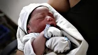 Baby Born During Typhoon Destruction!