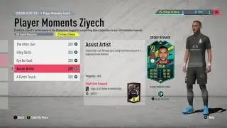 99 TOTY RONALDO + 90 PLAYER MOMENTS ZIYECH FIFA 20