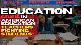 Crisis in American Education (Deutsch, Espa&ntilde;ol)