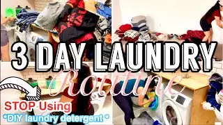 3 DAY LAUNDRY WITH ME |EXTREME LAUNDRY DAY | LAUNDRY MOTIVATION | STOP USING DIY LAUNDRY DETERGENT.