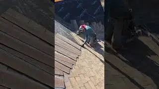 Roofing ASMR Day 257 😏 #roofing #roofingcontractor #roofer #fyp #bluecollarcontent #contentcreation