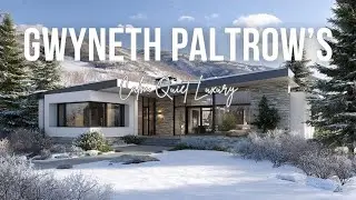 Calm Quiet Luxury Winter Retreat Inspired by Gwyneth Paltrow&rsquo;s Sculpted Minimal Home Vision