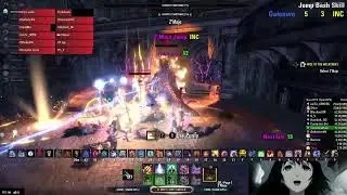 Veteran Cloudrest +3 Galenwe skip (How to kite jumps in execute)