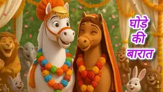 Ghode Ki Barat | घोड़े की शादी | Kids Rhymes in Hindi | Ghode Ki Barat | Rolarious Rhymes #hindirym