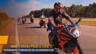 Orange Day KTM: La marca naranja encendi&oacute; los caminos y rutas nacionales