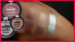 ФОЛЬГА для ВЕК! Essence Melted Chrome Eyeshadow