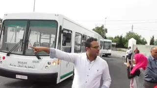 اقتناء 05 حافلات مزدوجة للشركة الجهوية للنقل بباجة