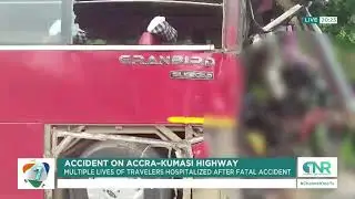 Tragic Accident on Accra-Kumasi Highway: Several Hospitalized, Lives Lost