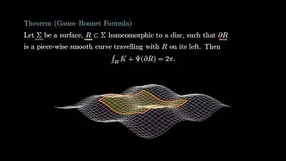 Differential Geometry - 15 - Parallel Transport x Gauss-Bonnet Theorem