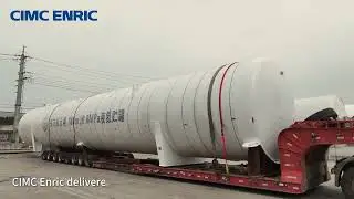 CIMC Enric Delivers Cryogenic Storage Tanks to China Oriental Spaceport!
