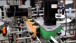 Front, Back, Wrap Labeling Sauces and Salsa's TechLine System