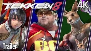 Tekken 8 Kunimitsu, Bob and Roger Jr. Reveal Trailer (Season 3)