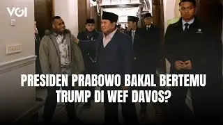 Kegiatan Presiden Prabowo di Inggris dan Swiss, Ada Agenda Bertemu Donald Trump di WEF Davos?