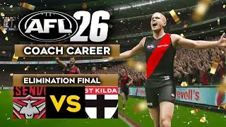 Финал 1-го отборочного турнира &mdash; Карьера тренера AFL 26 | Эпизод 17 &mdash; Эссендон