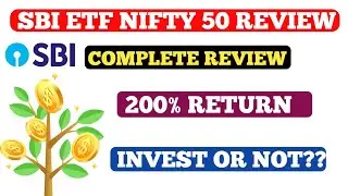 sbi etf nifty 50 review!! sbi etf nifty 50 kya hota hai!!