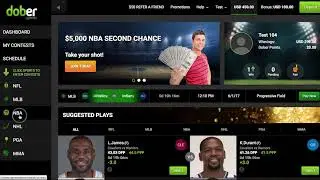 Dober.games Fantasy Sports How It Works tutorial video