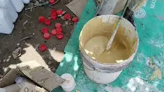 Epoxy flooring installation floor #epoxy #waterproof #floor #video 