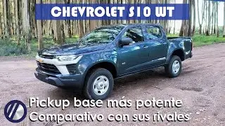 Chevrolet S10 2025 Work Truck | La m&aacute;s barata | Precio, motor, equipamiento y comparativo vs rivales