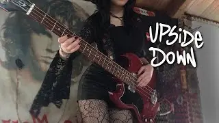 Upside Down - Diana Ross (Bass Cover by fklucy) #basscover #strangerthings #rock #dianaross #goth 