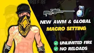 Free Fire Double Sniper & Global Macro Best Settings In Bluestacks | How To Use Double Sniper Macro