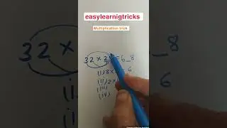 easy maths , multiplication trick