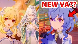 GANYU Meets ZIBAI Lantern Rite 2026 Cutscene Genshin Impact 6.3 LUNA IV Story