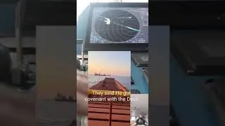 Azi pod, azi thruster steering video, vessel docking to transhipment station.