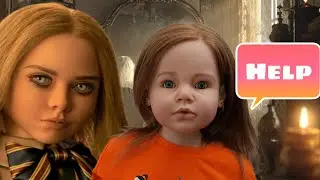 Reborn Scary Movie Autumn Vs Megan doll Halloween Special