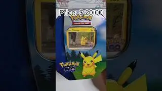 I open a Pok&eacute;mon Go Pikachu tin