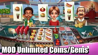 Download Cooking Fever MOD Apk Unlimited Coins/Gems 20.1.0 free on android