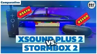 A diferença é EVIDENTE! - Tribit XSound Plus 2 vs Stormbox 2 - Comparativo