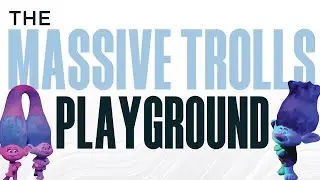 Immersive Fan Experience for Trolls, 13k Sq Ft Multi-Level Interactive by NPARALLEL + Atomic Props