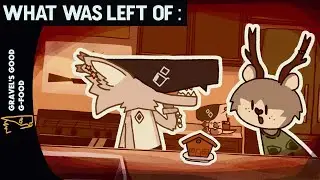 WHAT WAS LEFT OF : Gravels Good Ge-food : GINGERBREAD HOUSE