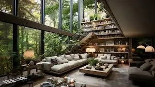 Soothing Jazz Hideaway - Enjoy a Tropical Cabin Ambiance with Relaxing Jazz for Studying, Working