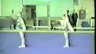 1990 Moscow Dynamo Gymnastics Training