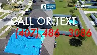 DAMAGE IN KINDRED, KISSIMMEE FLORIDA! MASSIVE HURRICANE MILTON STORM DAMAGE - NEW ROOF INSTALL!