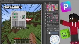 Tutorial de fazer thumbnail  de mincraft pelo celular