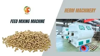 Animal Feed Mixer for Sale - Herm Machinery #feedmixer #feedmixingmachine #feedpelletmills