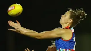 2021 NAB AFLW Draft: Pick 28 - Kim Rennie in action