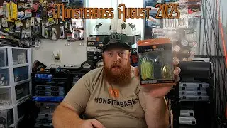 August 2025 MONSTERBASS Bag Unboxing! | Is This the Best Bass Fishing Subscription Box Yet?