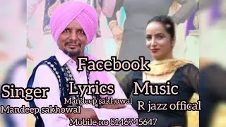 Duet( official Vedio) Facebook & Miss Noor / Music / R JaZZ offical #Mandeep Sakhowal #R jazzoffical