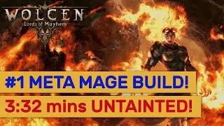 Wolcen - 3:32 mins S+ Untainted 187 Speed Run! Juggernaut Mage!