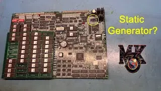 Midway Wolf Unit Arcade PCB Repair - Static In The Audio Solution