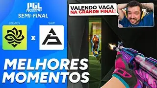 SEMIFINAL!! LEGACY vs SAW - MELHORES MOMENTOS - PGL MASTERS BUCHAREST 2025