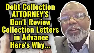 Why Debt Collection Lawyers DON'T Review Collections Letters Before They are Mailed Out