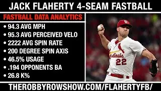 Inside The Baseball Mind - Jack Flaherty - 4 Seam Fastball