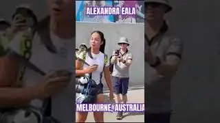Fans Shocked! Alex Eala Joins Australian Open  🎾| #AlexEala #AustralianOpen #Tennis2026